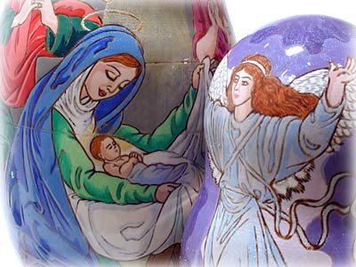 Buy Nativity Nesting Doll 7pc./8"  at GoldenCockerel.com