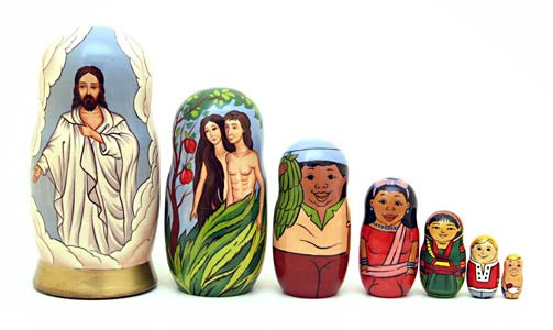 Buy Gospel Doll 7pc./8" at GoldenCockerel.com