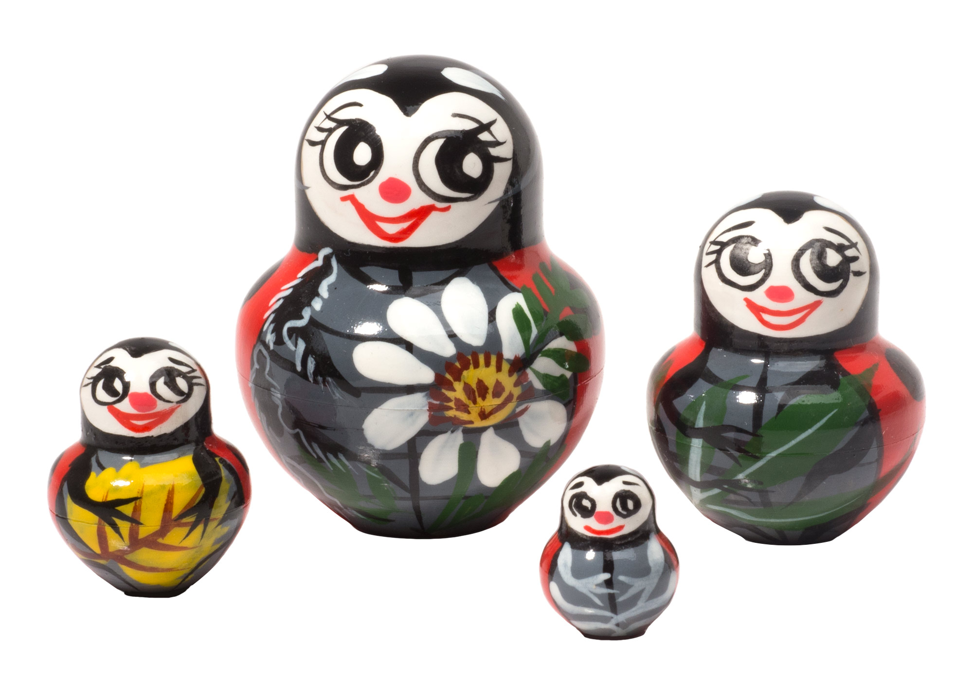 Buy Ladybug Nesting Doll 4pc./2.25" at GoldenCockerel.com