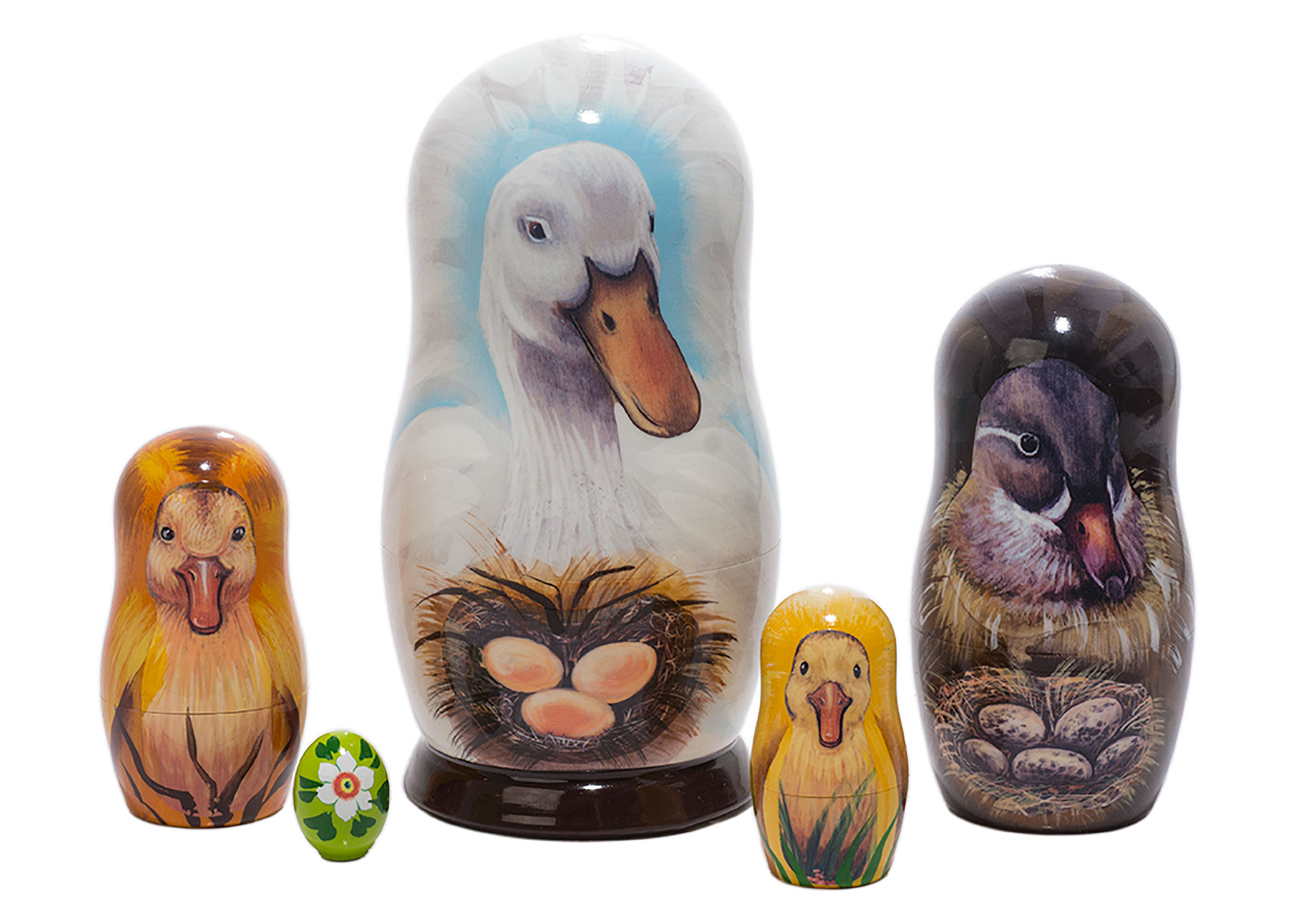 Buy Duck Nesting Doll 5pc./5" at GoldenCockerel.com