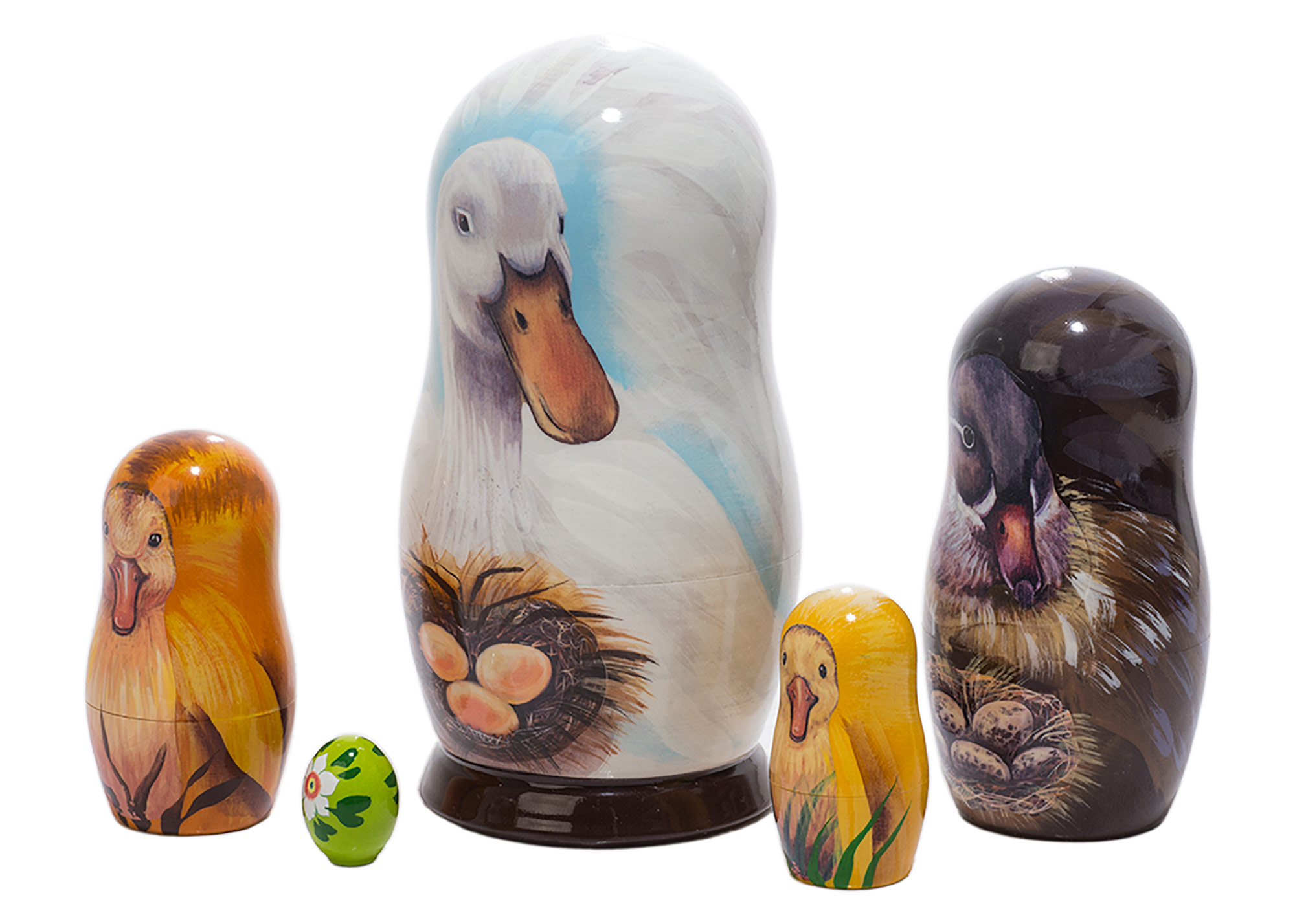 Buy Duck Nesting Doll 5pc./5" at GoldenCockerel.com