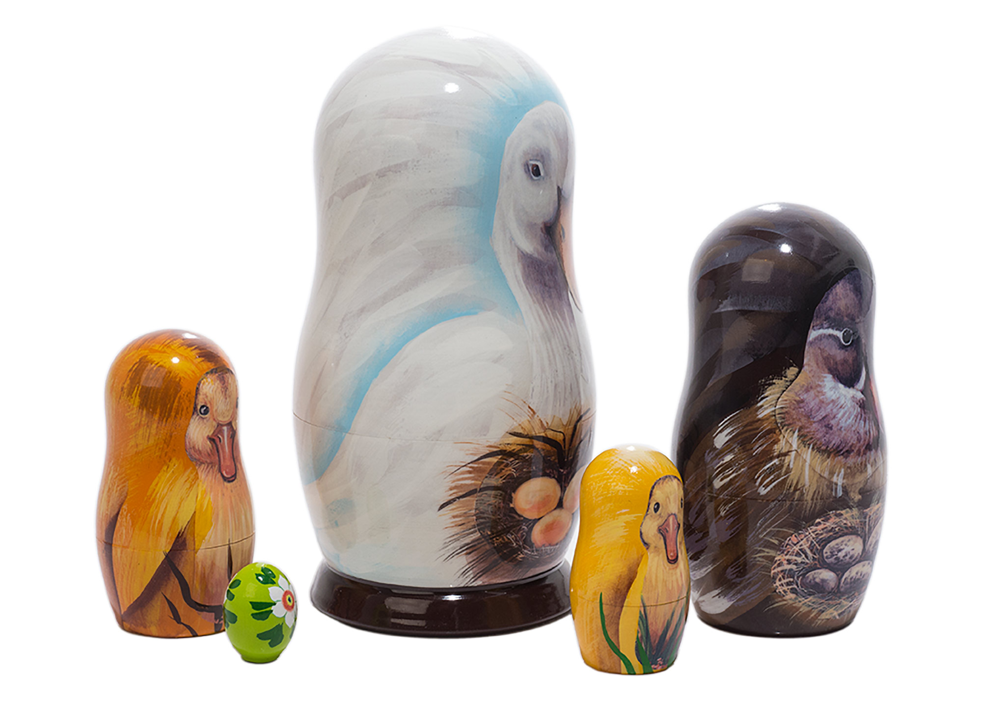 Buy Duck Nesting Doll 5pc./5" at GoldenCockerel.com