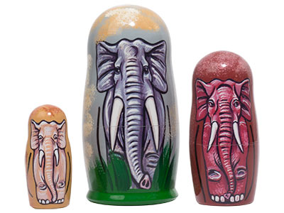 dinosaur nesting dolls