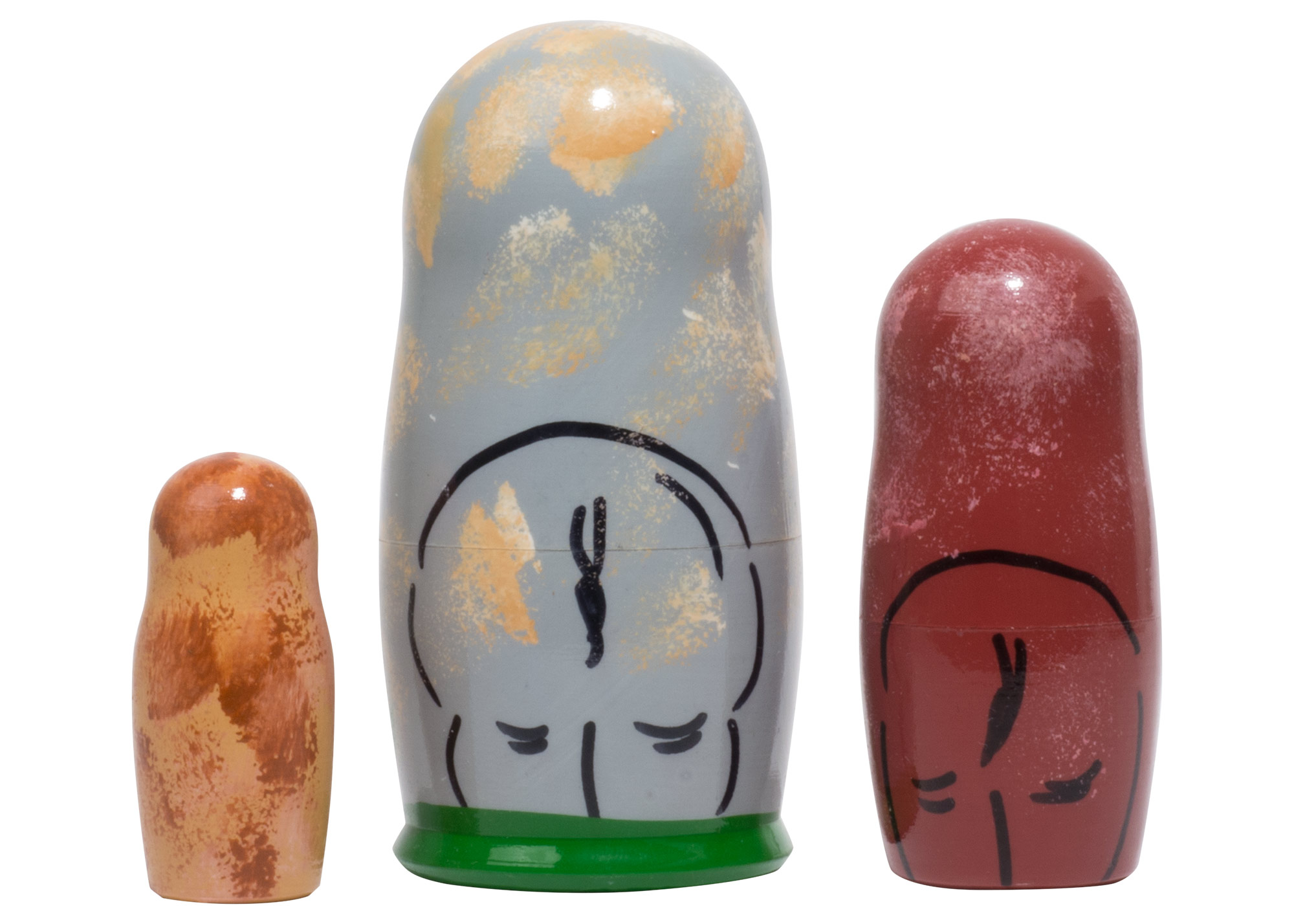 Buy Elephant Nesting Doll 3pc./3.5" at GoldenCockerel.com