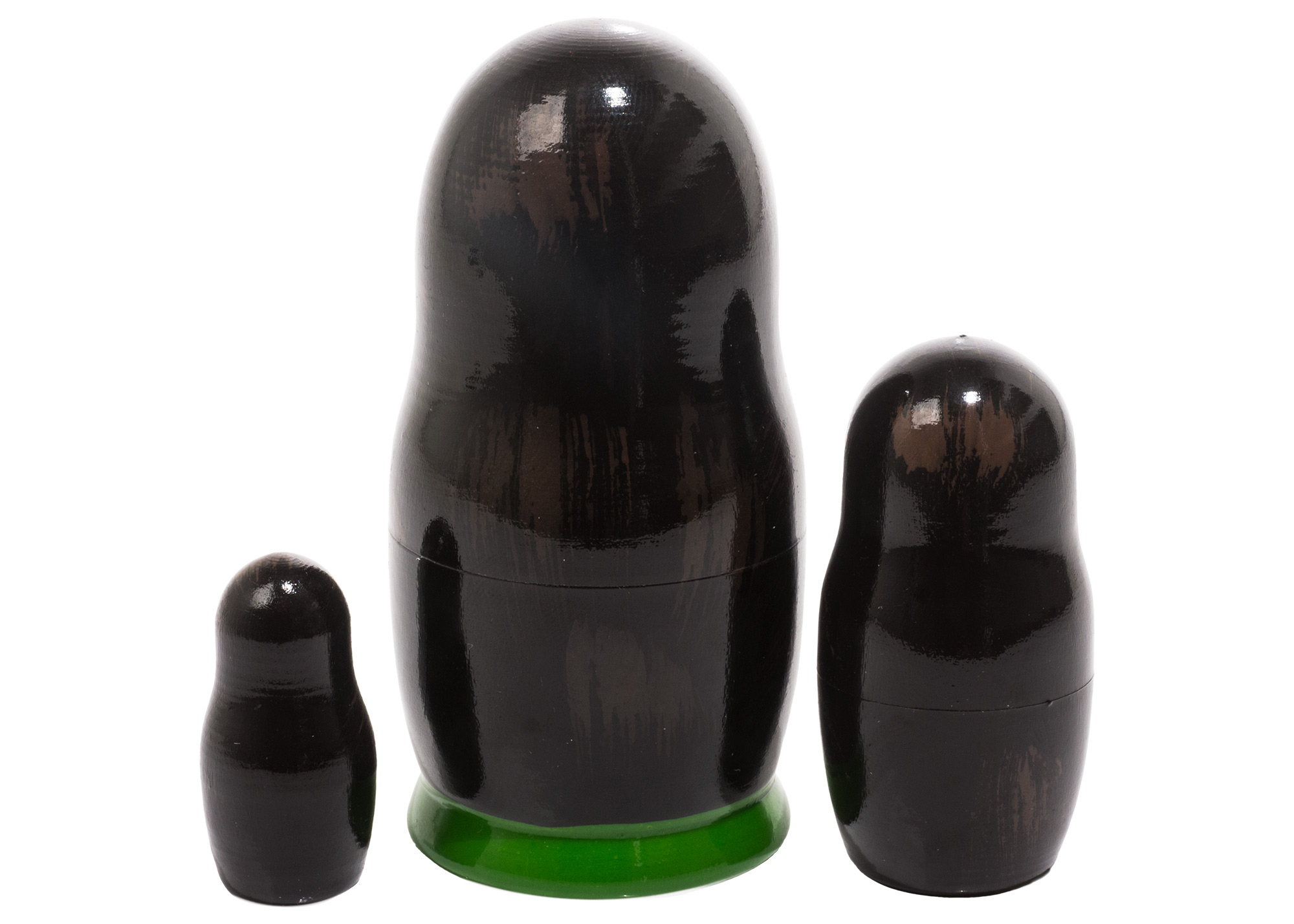 Buy Black Bear Nesting Doll 3pc./3.5" at GoldenCockerel.com