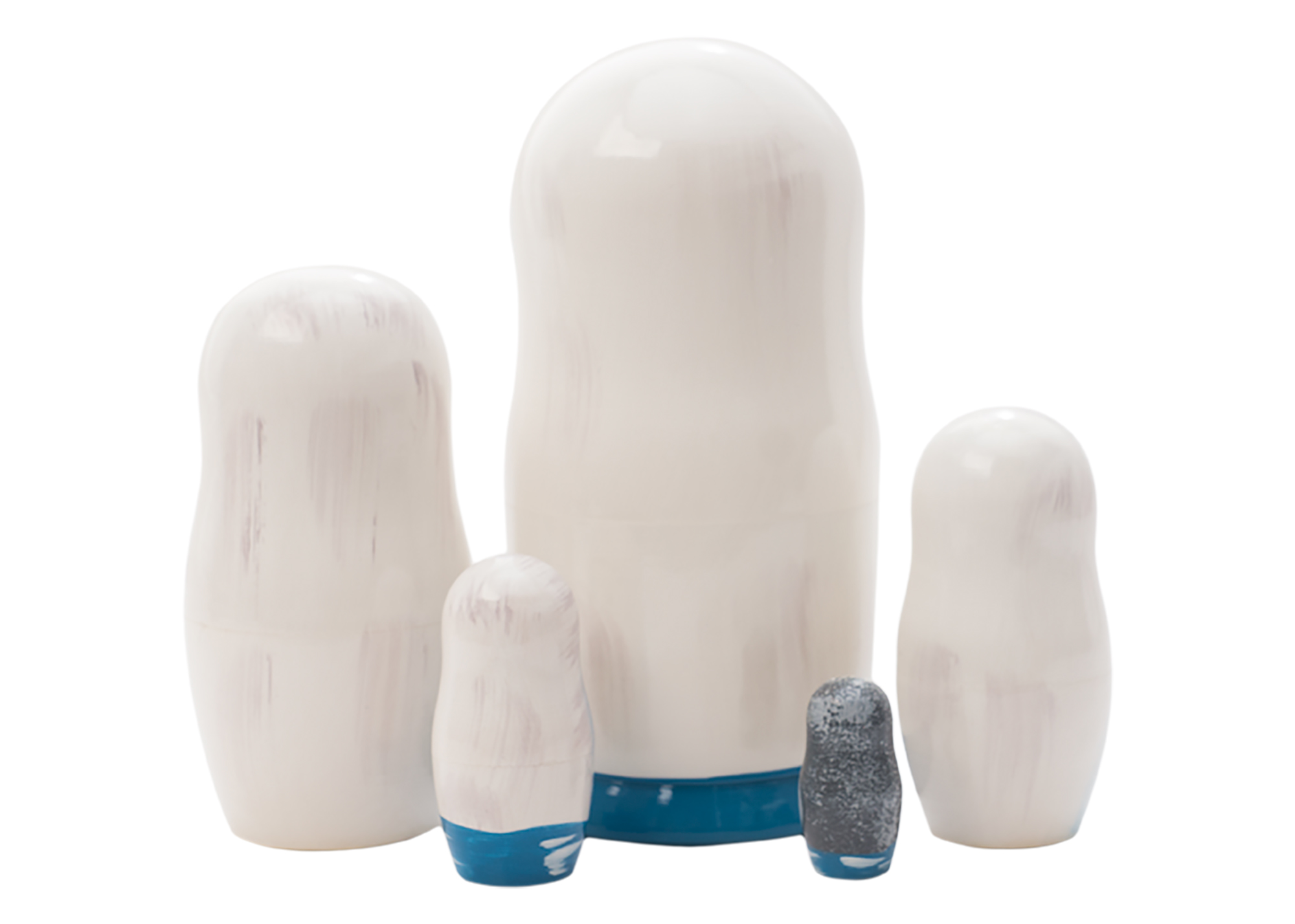 Buy Polar Bear Nesting Doll 5pc./6" at GoldenCockerel.com