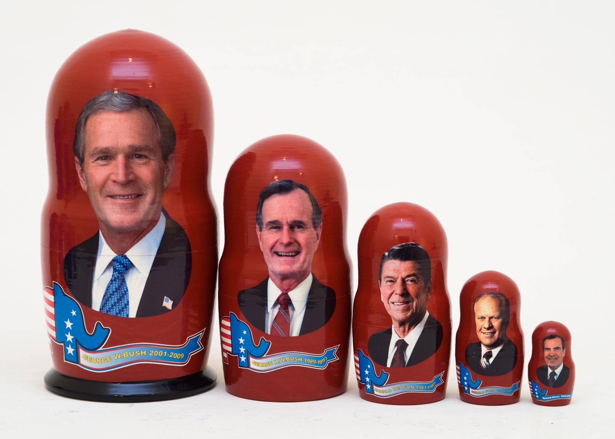 Buy Republican Presidents Doll 5pc./6" at GoldenCockerel.com