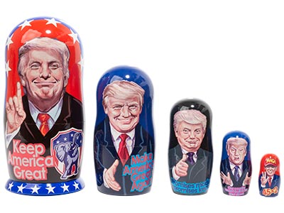 Donald trump nesting hot sale dolls
