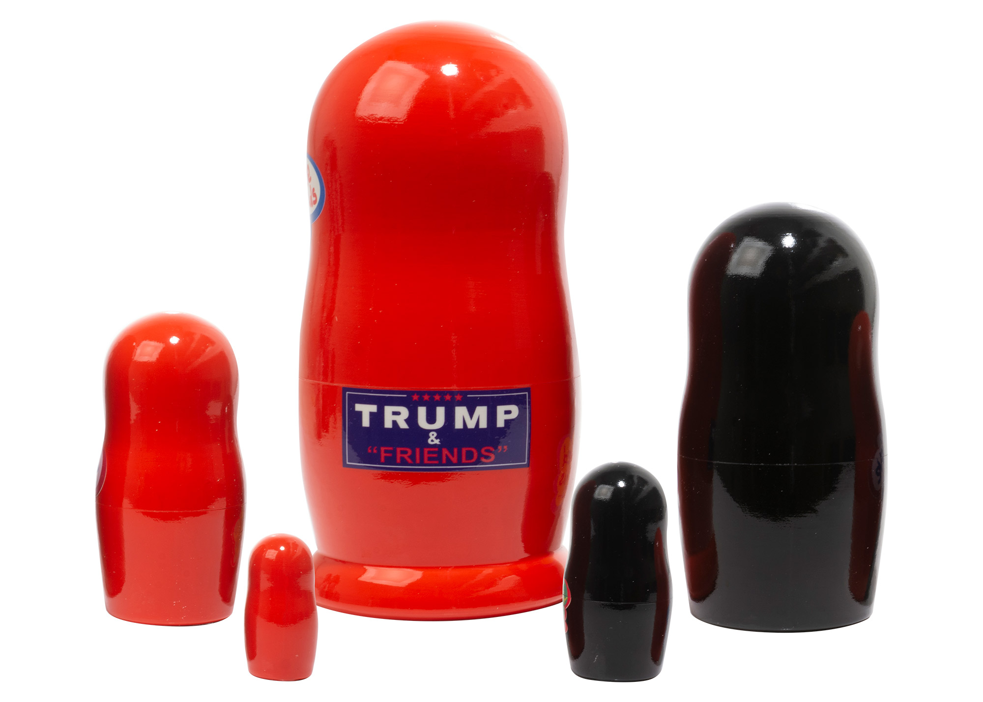 Buy Trump & Friends Nesting Doll 5pc./6" at GoldenCockerel.com