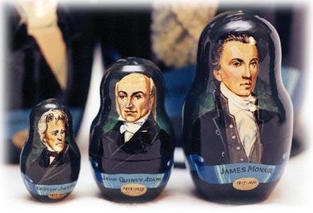 Buy Founding Fathers Nesting Doll 7pc./8" at GoldenCockerel.com