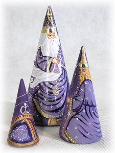 Buy Wizard Cone Deluxe 3pc./6" at GoldenCockerel.com