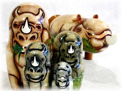 Buy Rhino Herd Doll 5pc./5" at GoldenCockerel.com