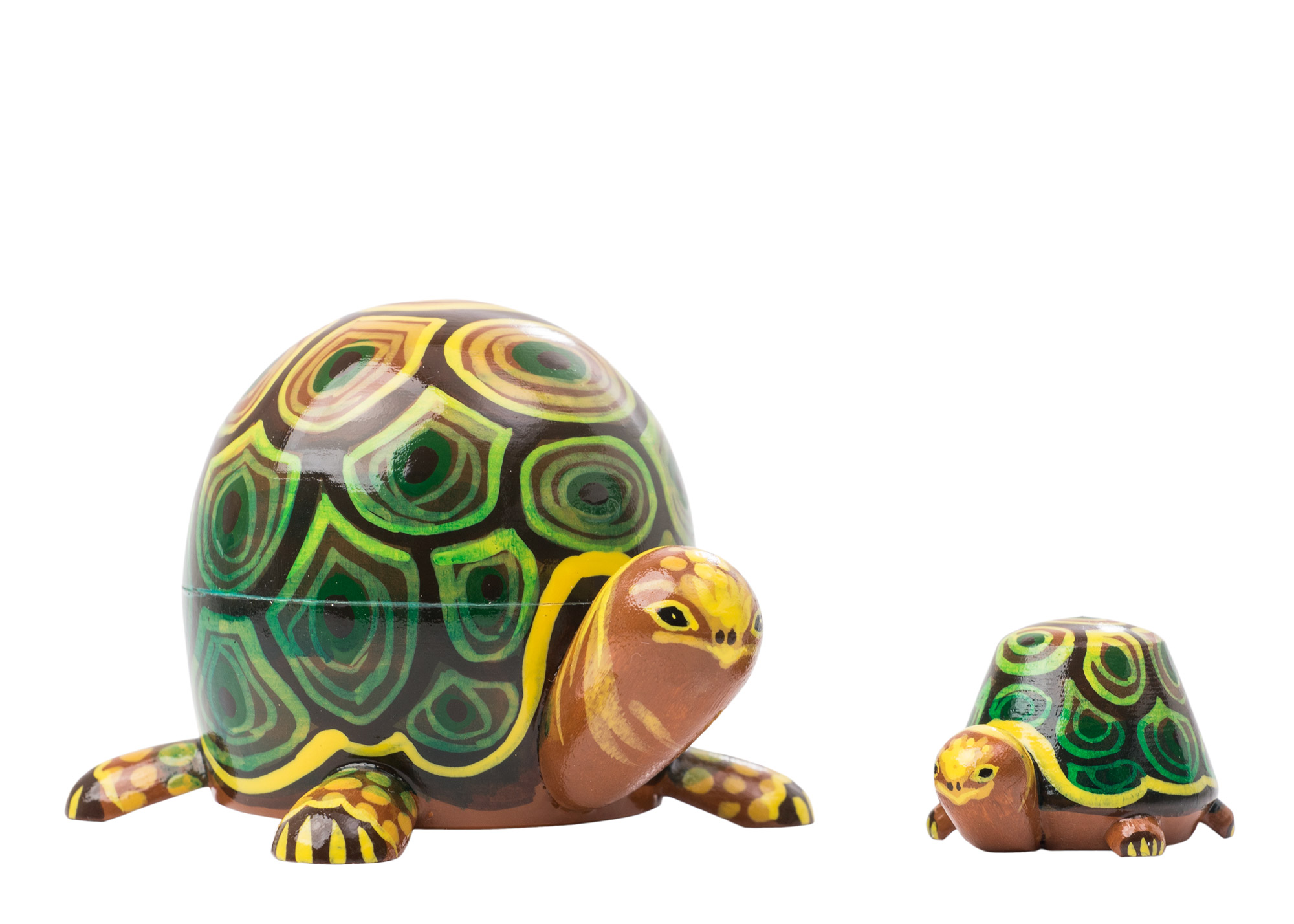Buy Realistic Turtle Nesting Doll 2pc./3" at GoldenCockerel.com