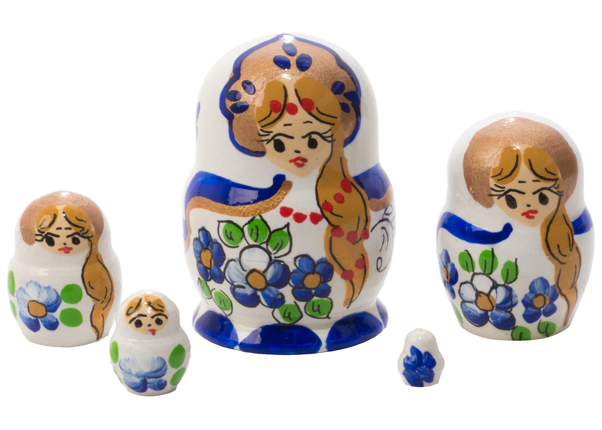 Porcelain russian sales nesting dolls