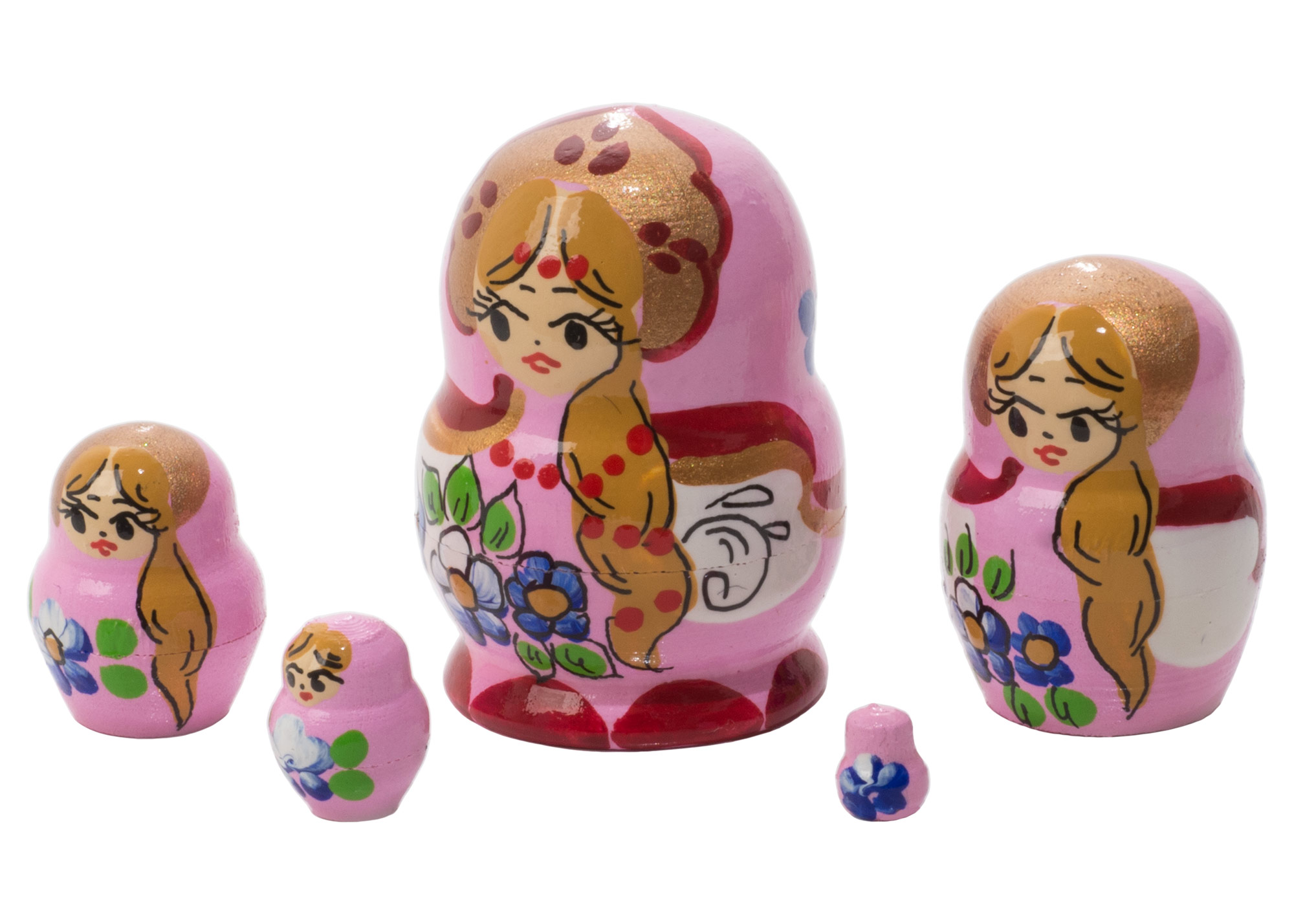 Buy Mini Art Nesting Doll 5pc./1" at GoldenCockerel.com