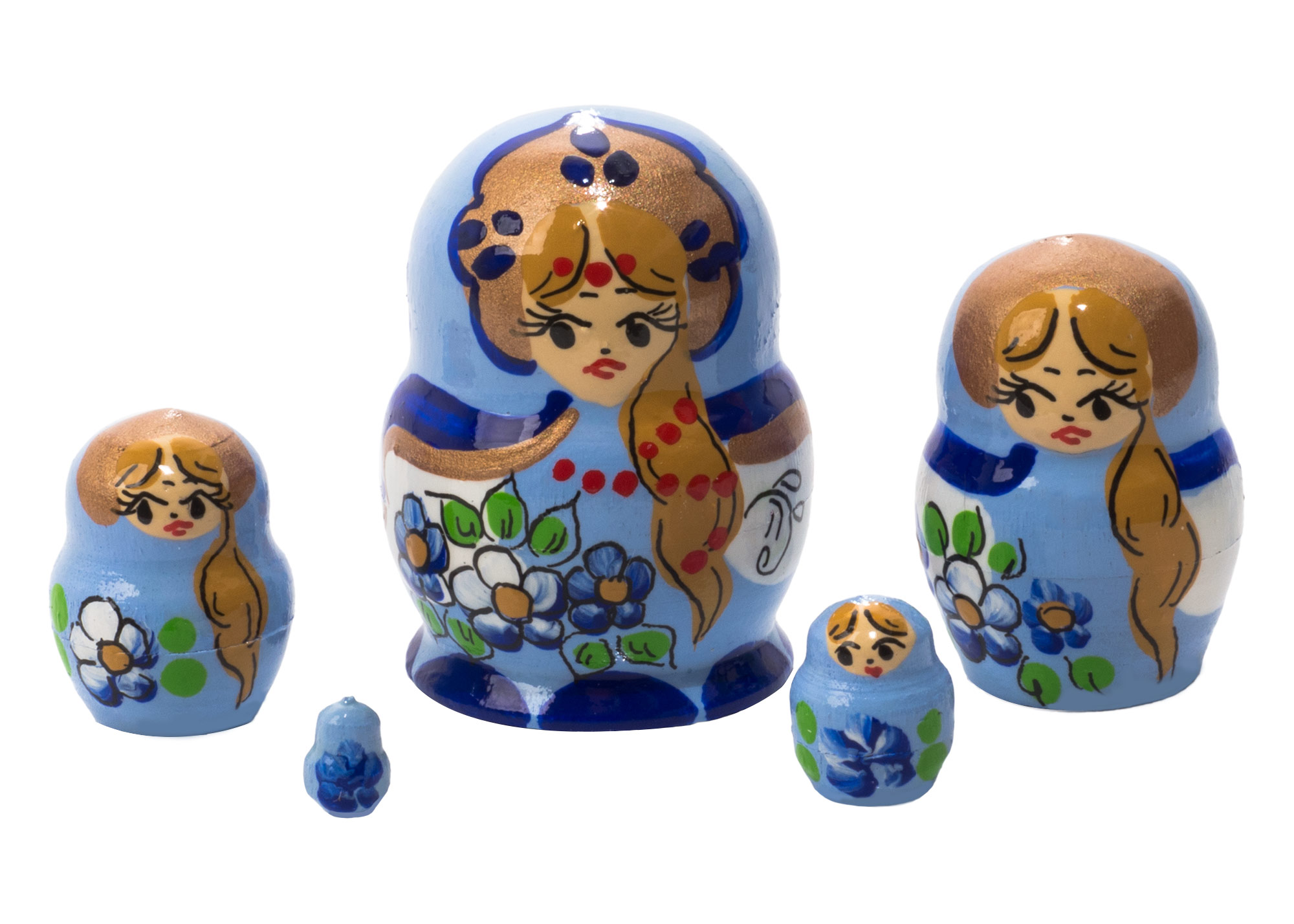 Buy Mini Art Nesting Doll 5pc./1" at GoldenCockerel.com