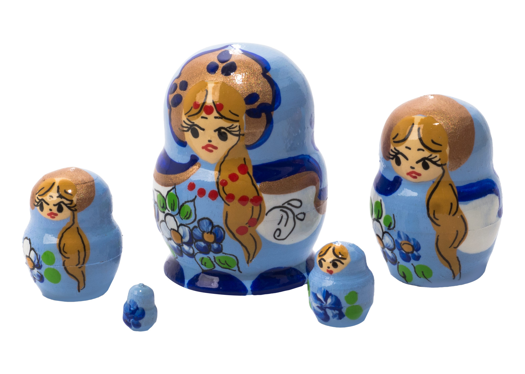 Buy Mini Art Nesting Doll 5pc./1" at GoldenCockerel.com