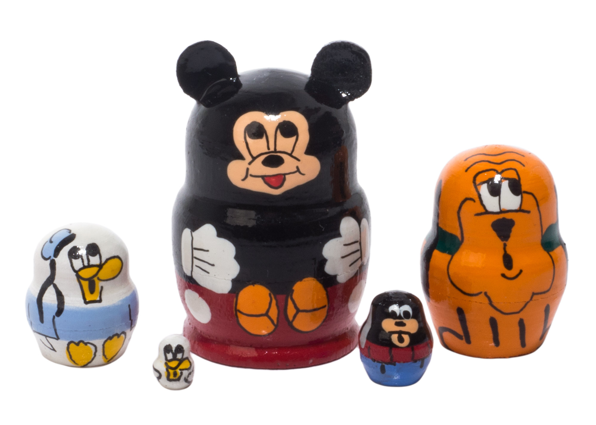 Buy Mini Mickey Mouse Doll 5pc./1.25" at GoldenCockerel.com
