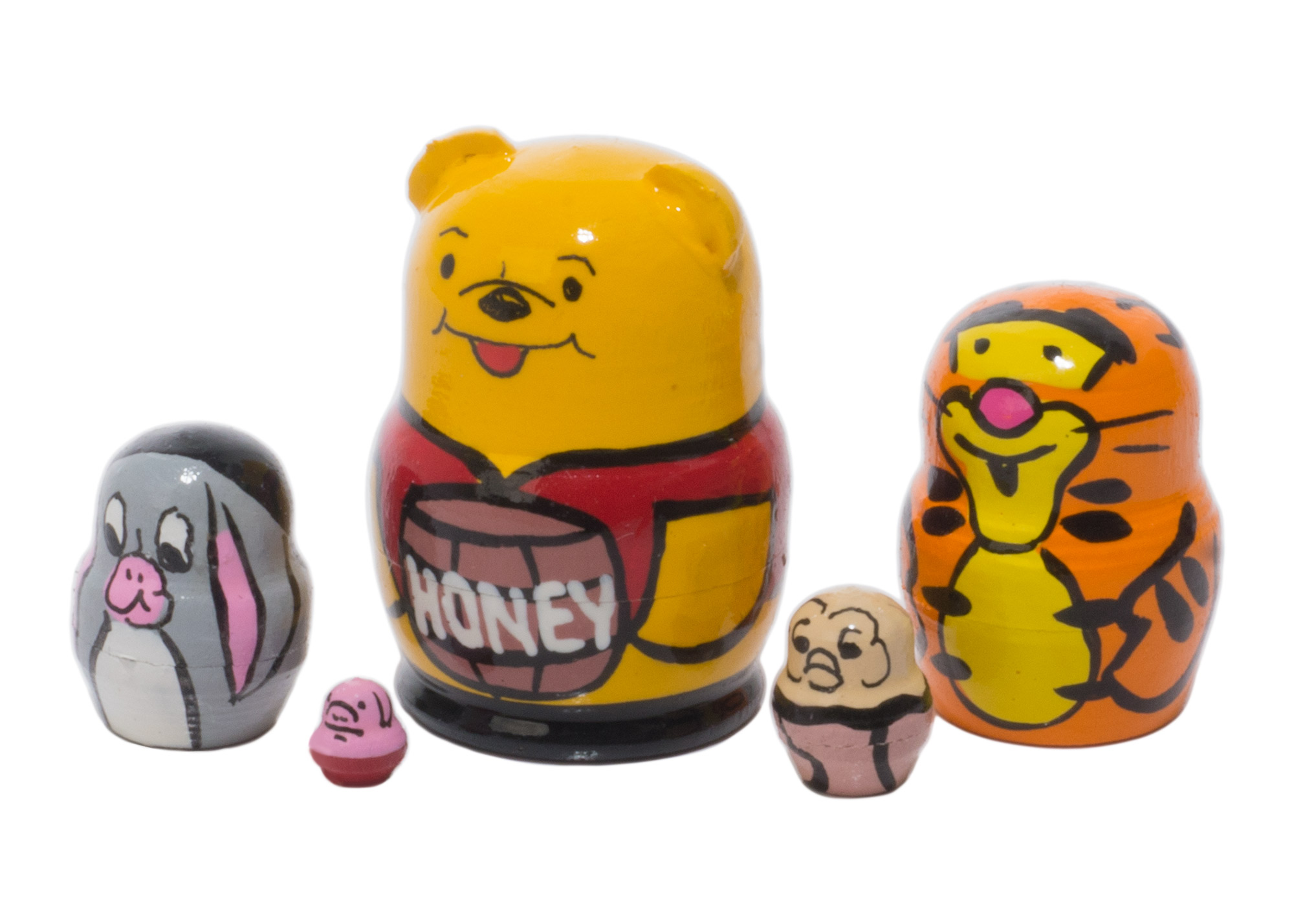 Buy Mini Winnie the Pooh Doll 5pc./1.25" at GoldenCockerel.com