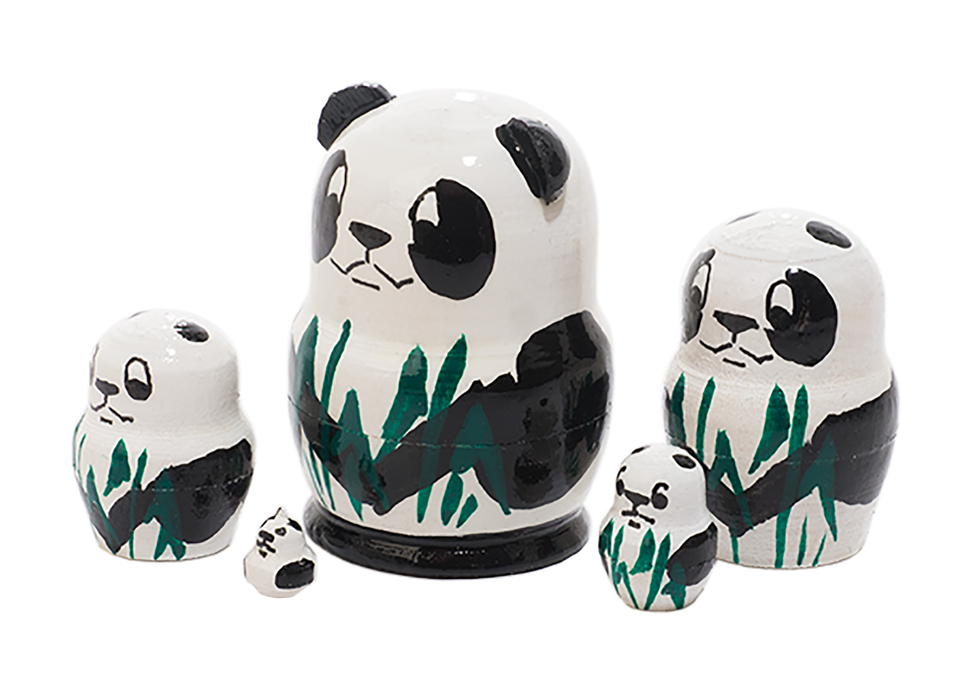 Buy Mini Nesting Panda Doll 5pc./1.5" at GoldenCockerel.com