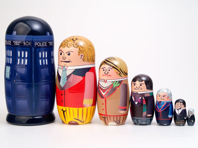 Buy Classic Doctor Matryoshka 7pc./6" at GoldenCockerel.com