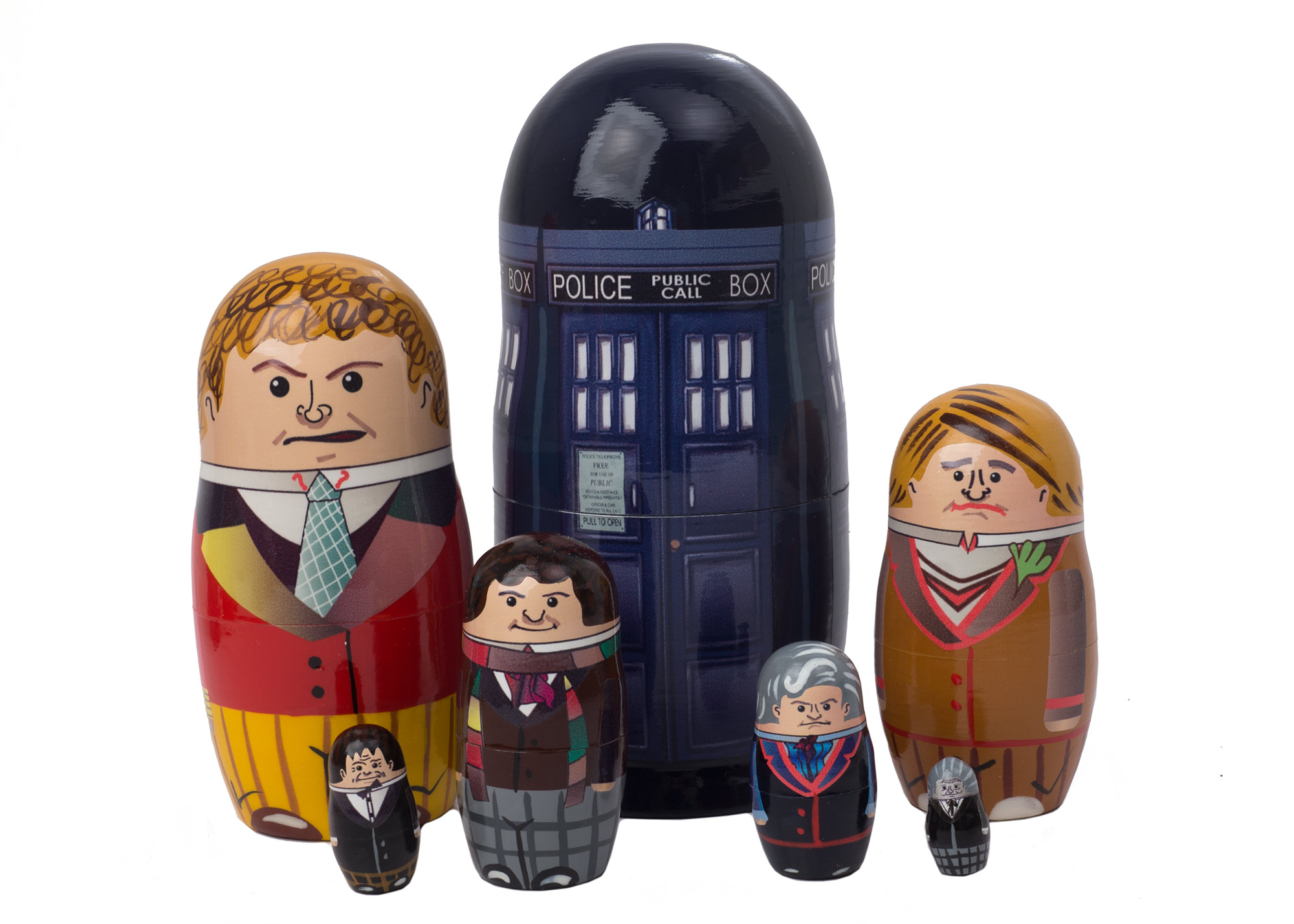 Buy Classic Doctor Matryoshka 7pc./6" at GoldenCockerel.com