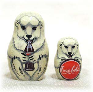 Buy Coca Cola Polar Bears at GoldenCockerel.com