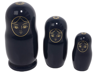 dinosaur russian dolls