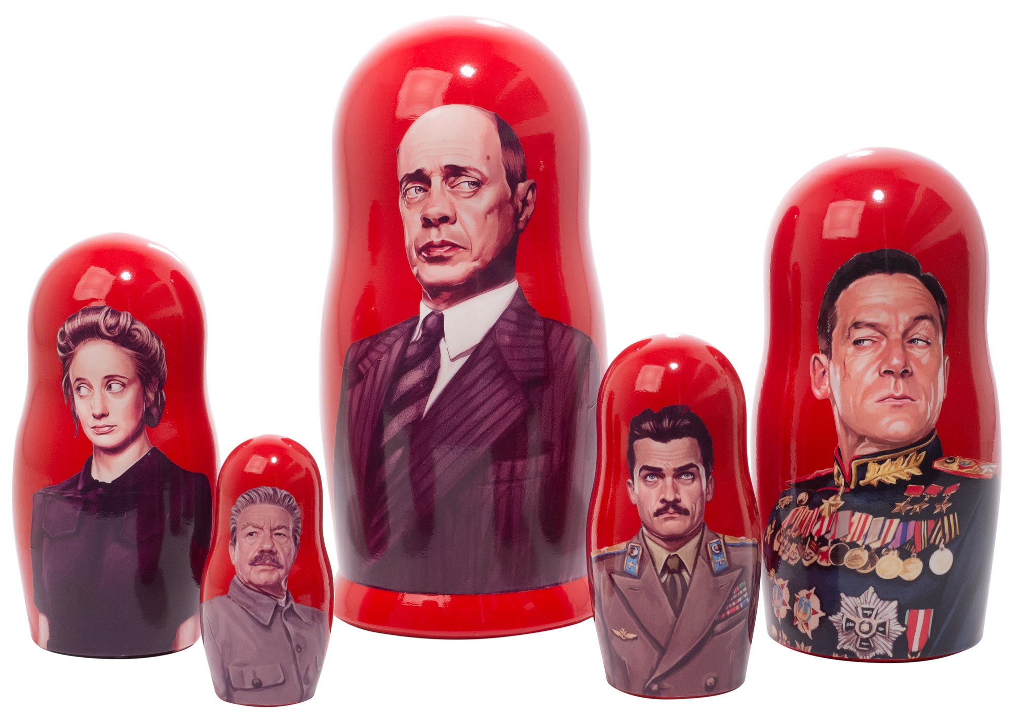 Buy The Death of Stalin Movie Nesting Doll 5pc./8" at GoldenCockerel.com