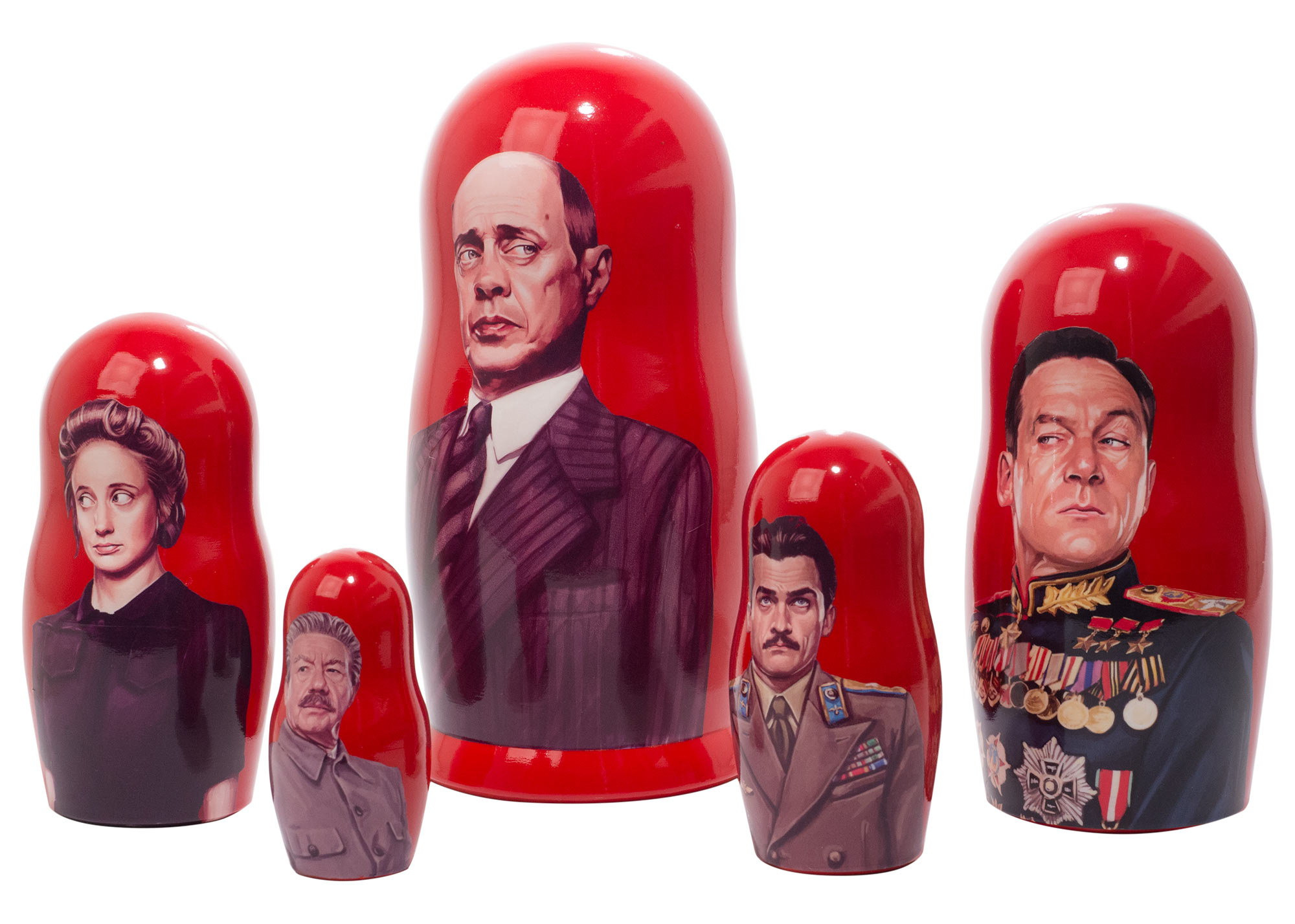 Buy The Death of Stalin Movie Nesting Doll 5pc./8" at GoldenCockerel.com