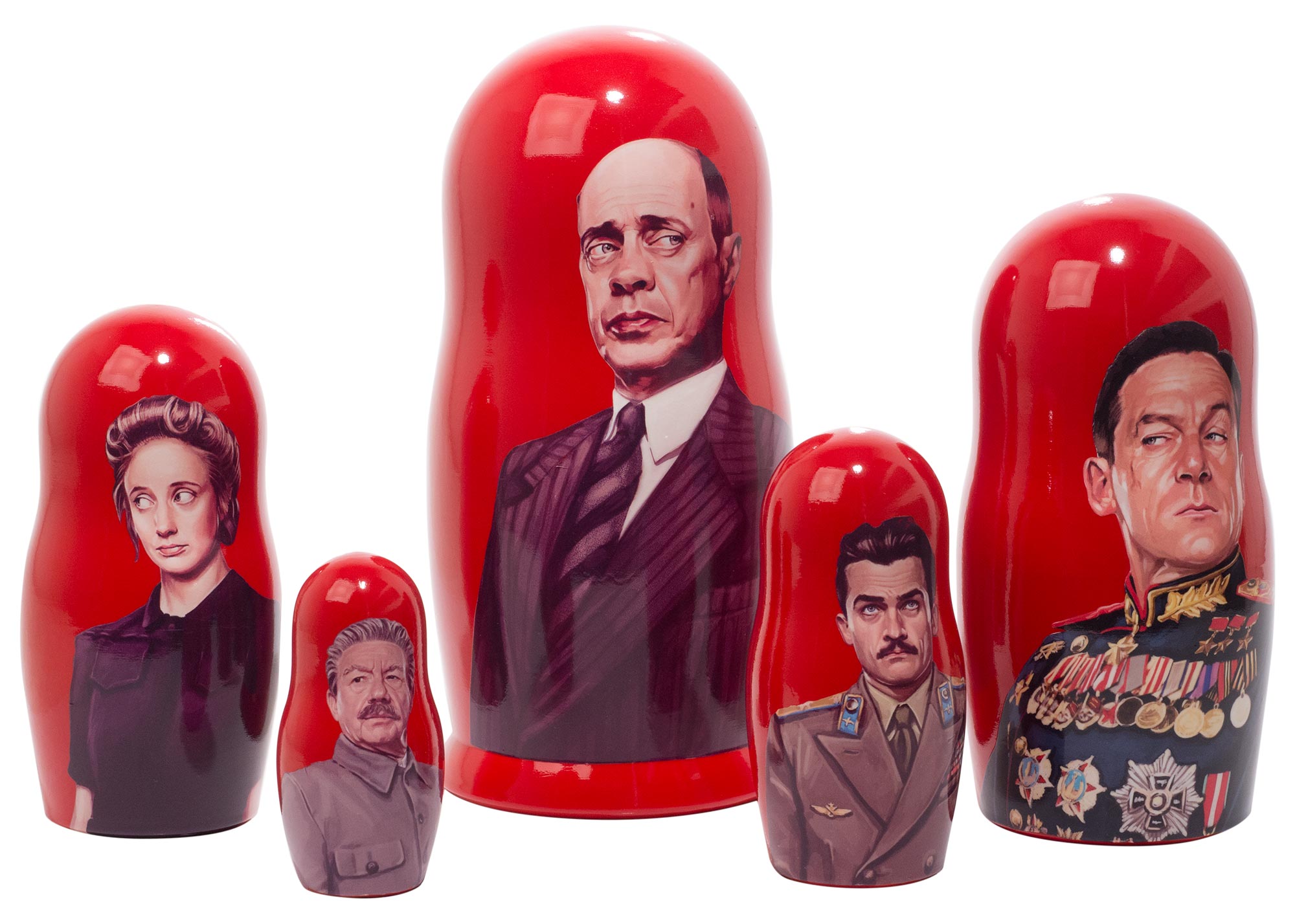 Buy The Death of Stalin Movie Nesting Doll 5pc./8" at GoldenCockerel.com