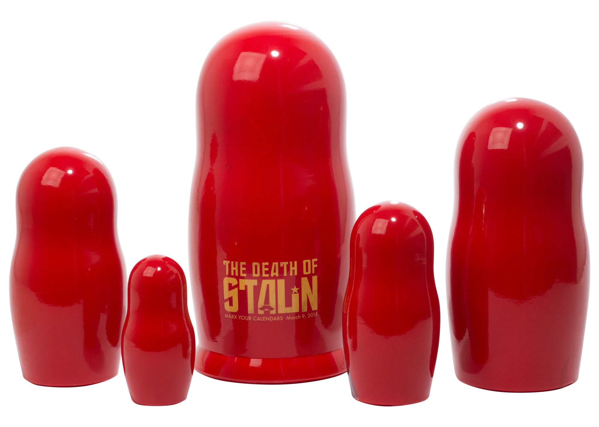 Buy The Death of Stalin Movie Nesting Doll 5pc./8" at GoldenCockerel.com