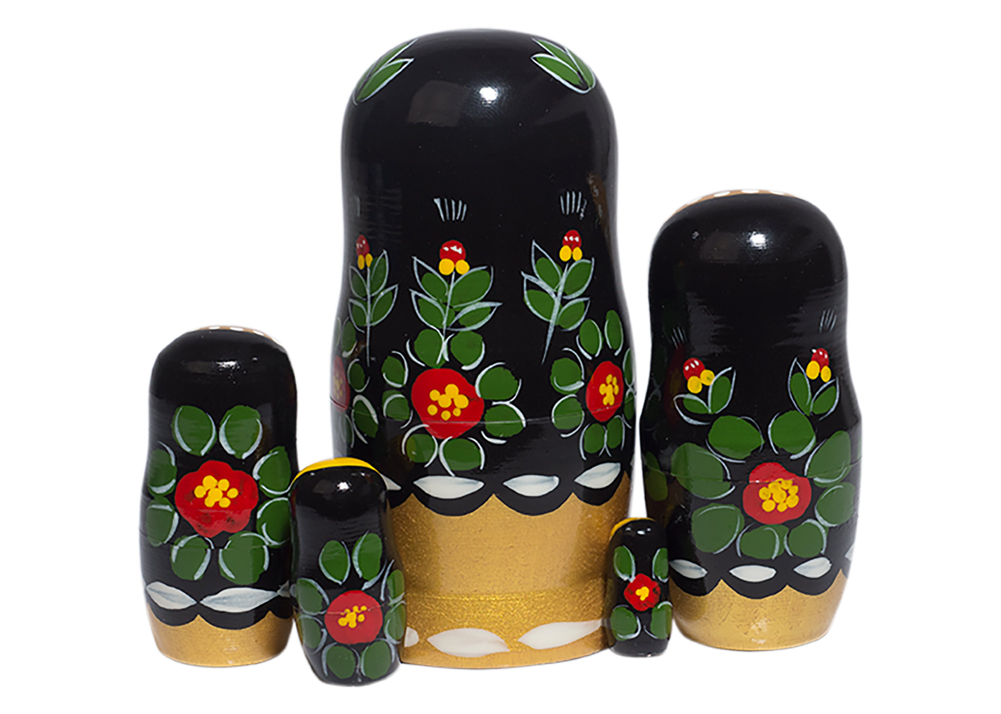 Buy Матрешка "Маки" 5 мест 7,5 см at GoldenCockerel.com