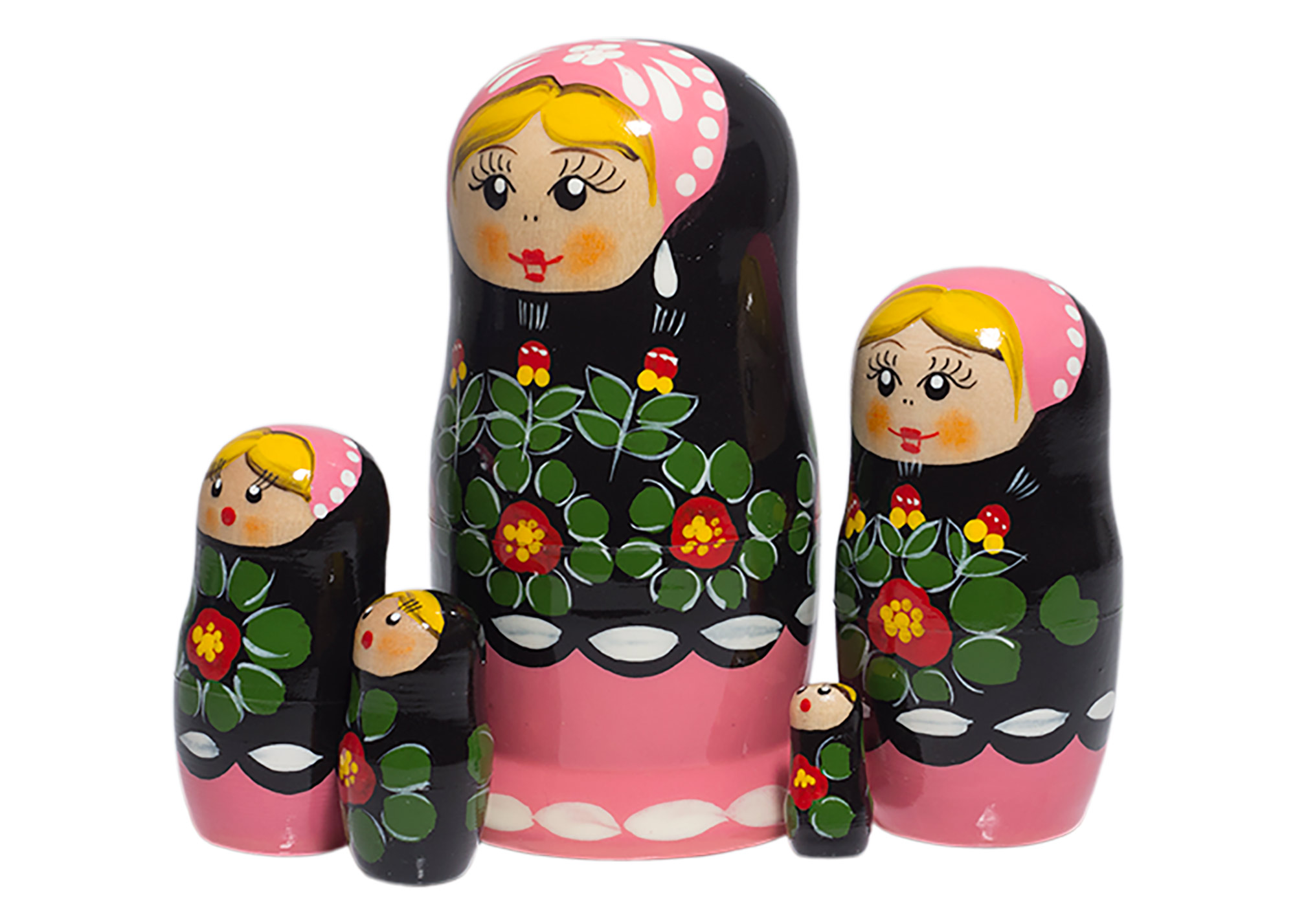 Buy Poppies Nesting Doll 5pc./4" at GoldenCockerel.com