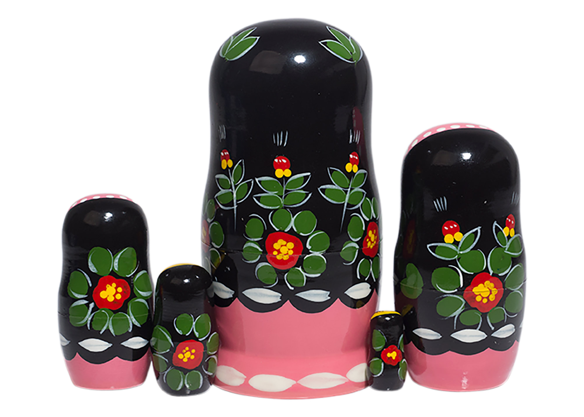 Buy Poppies Nesting Doll 5pc./4" at GoldenCockerel.com