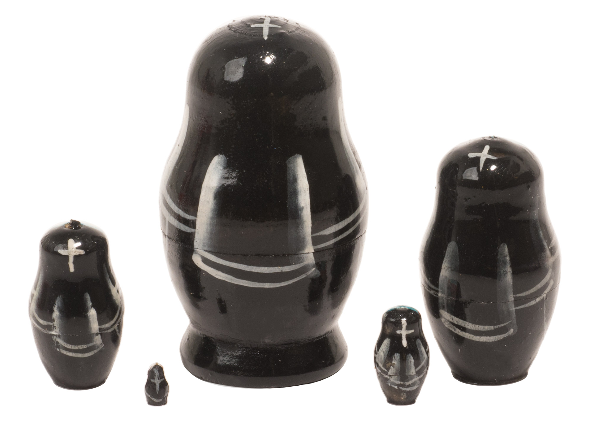 Buy Mini Nun Nesting Doll 5pc./2" at GoldenCockerel.com