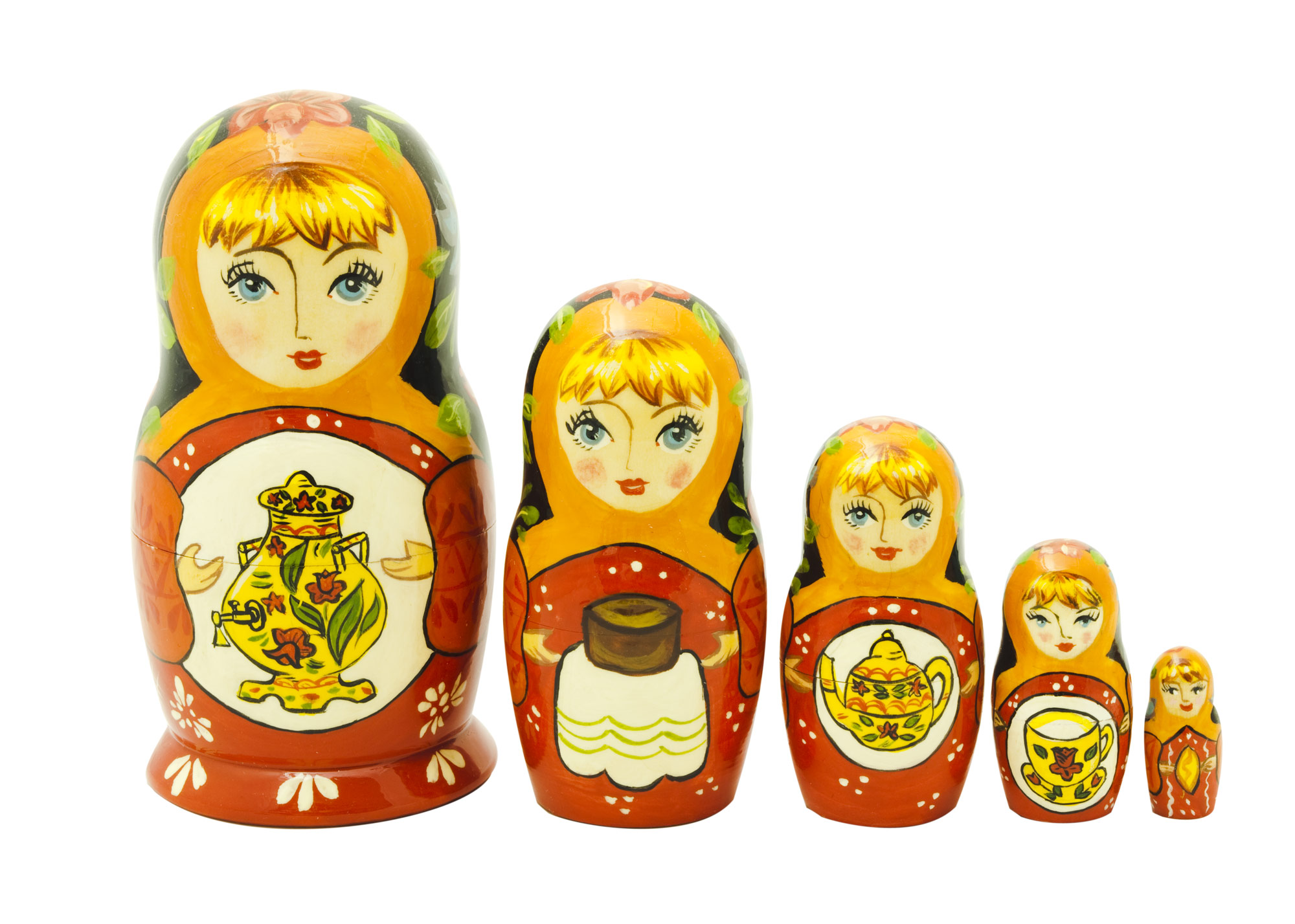 Buy Samovar Classical Doll 5pc./6" at GoldenCockerel.com