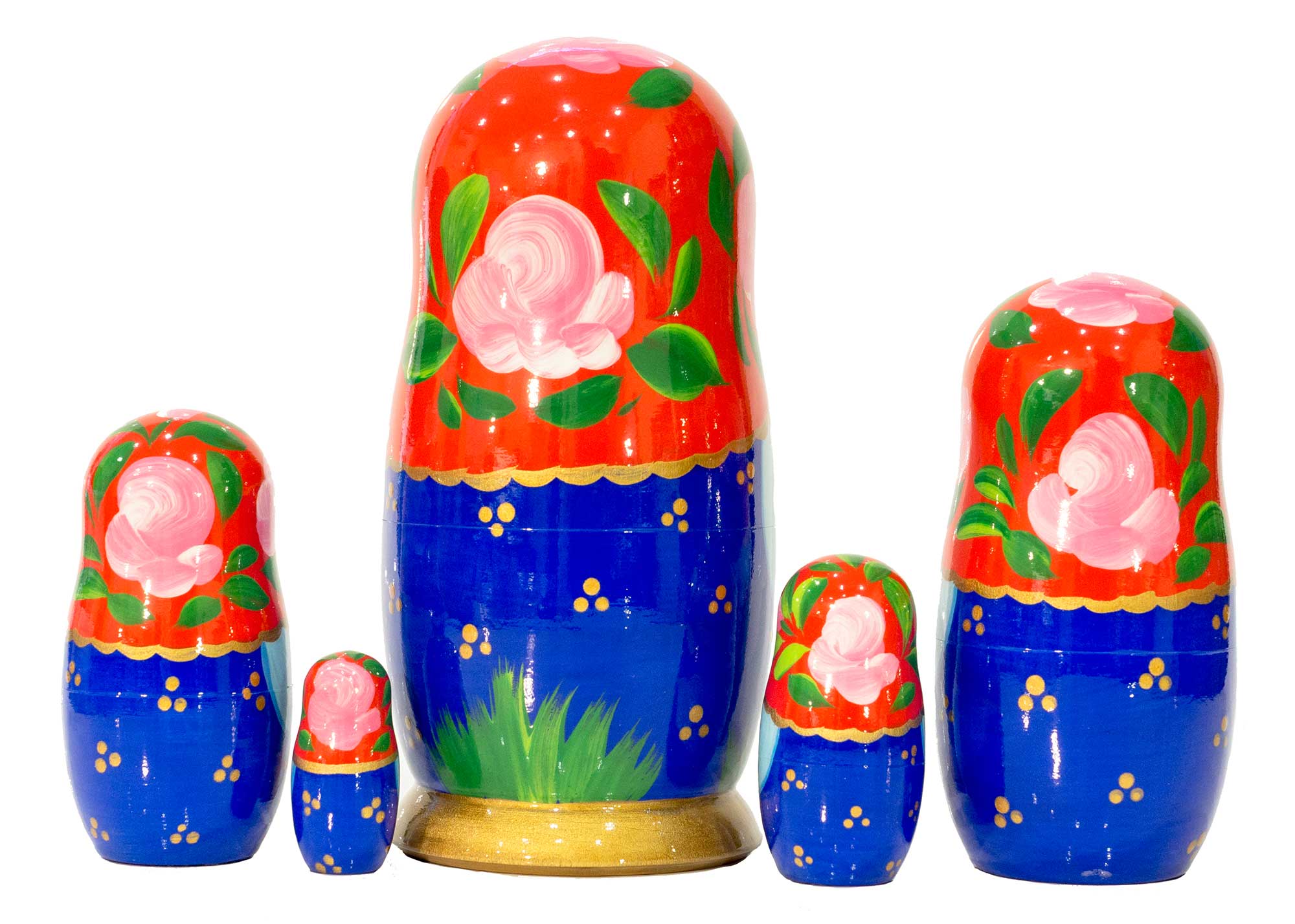 Buy Goose Classical Nesting Doll 5pc./6" at GoldenCockerel.com