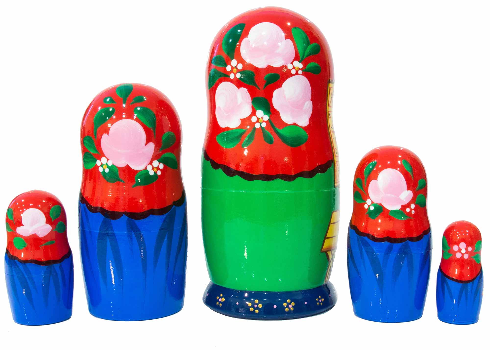 Buy Spinner Classical Matryoshka Doll 5pc./5.5" at GoldenCockerel.com