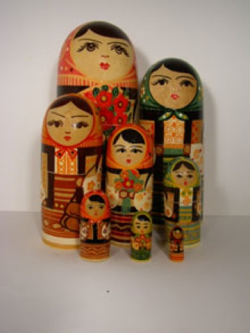 Buy Ukrainian Doll 9pc./9" at GoldenCockerel.com