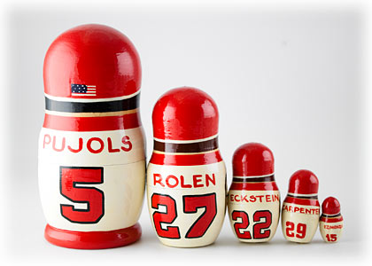 Buy Sports Team Doll 5pc./6" at GoldenCockerel.com