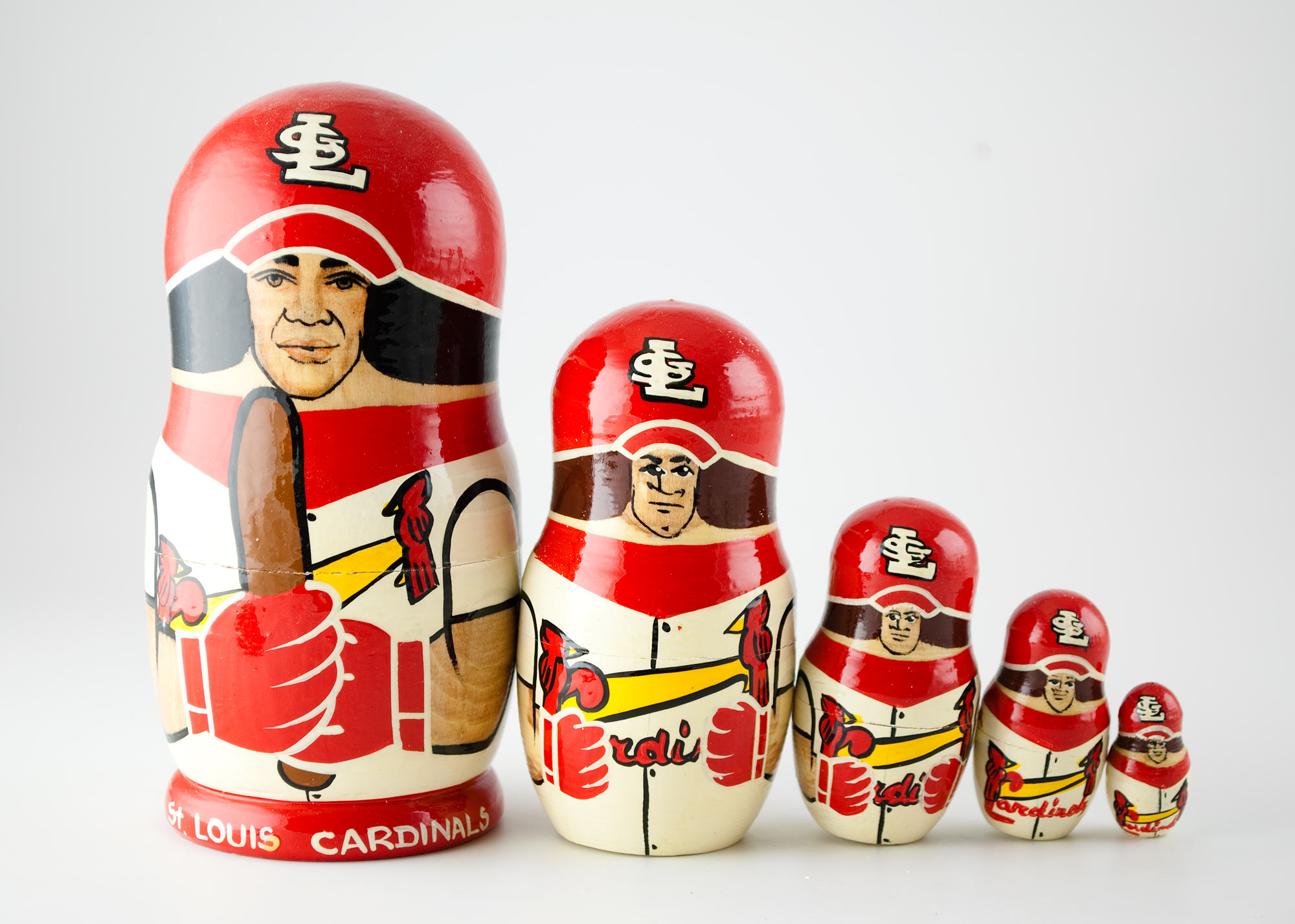 Buy Sports Team Doll 5pc./6" at GoldenCockerel.com