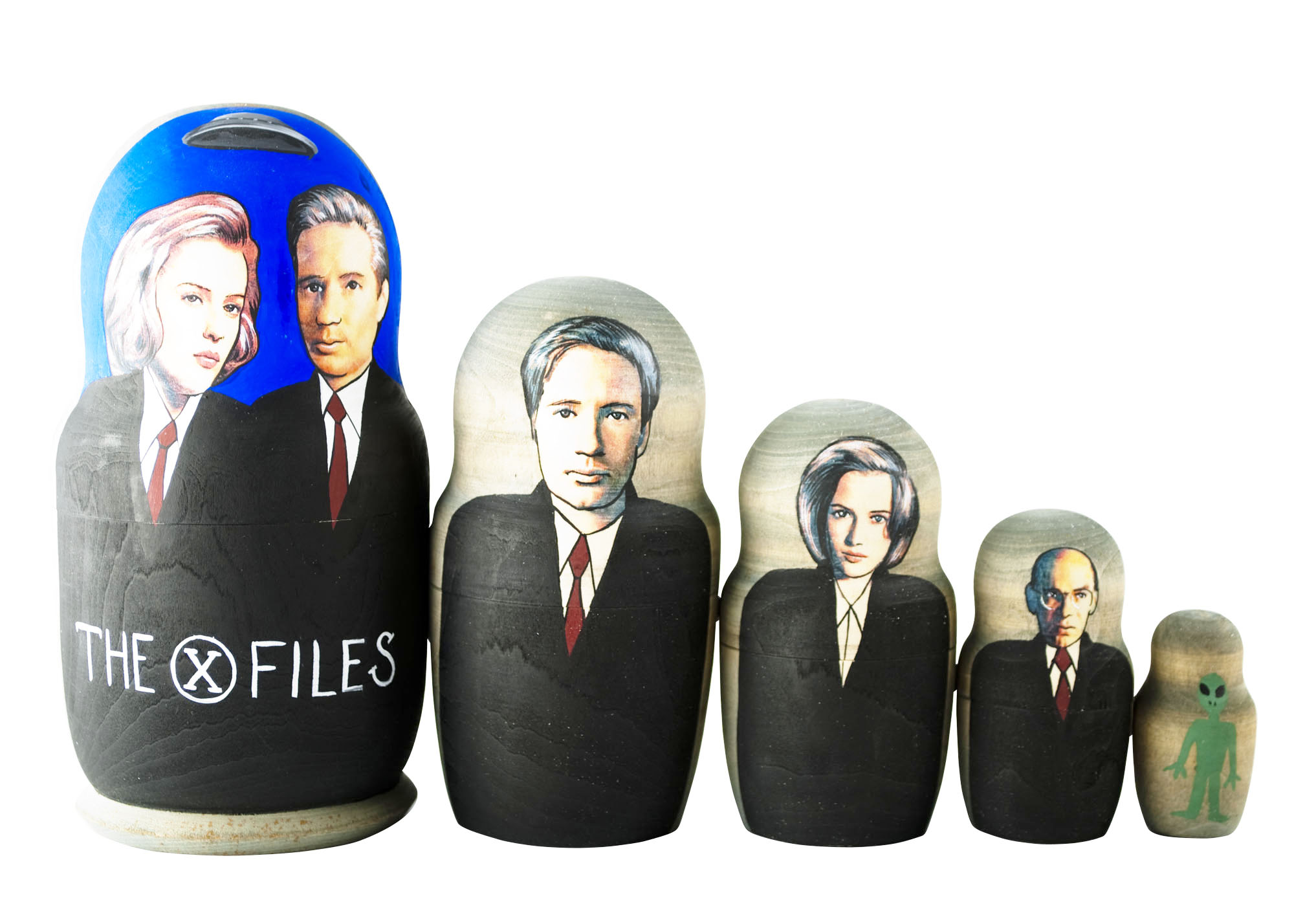 Buy X-Files Doll 5pc./6" at GoldenCockerel.com