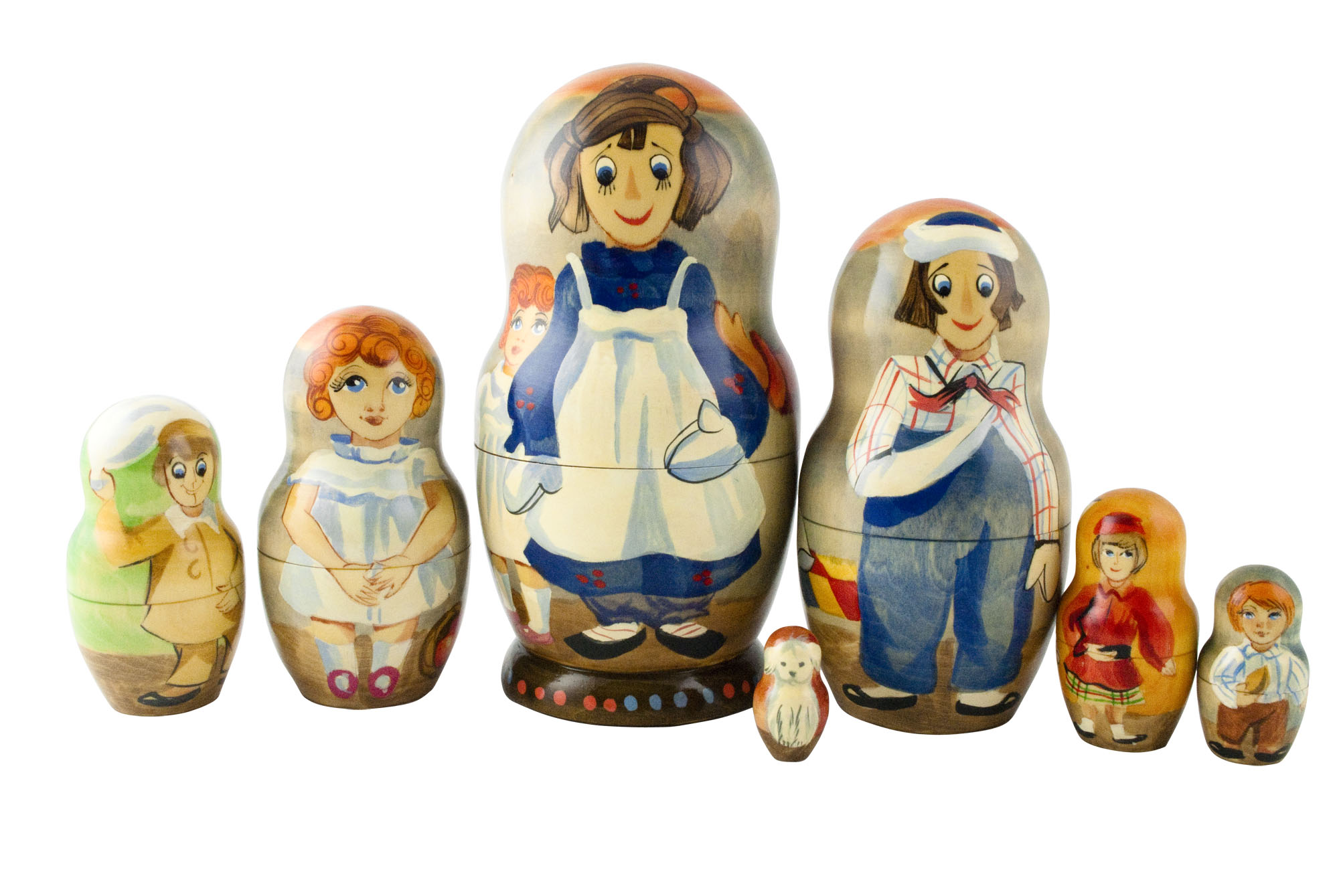 Buy Tolstoys Raggedy Ann Doll 5pc./6" at GoldenCockerel.com