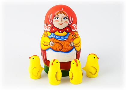 Buy Chicks Surprise Doll 5pc./3" at GoldenCockerel.com
