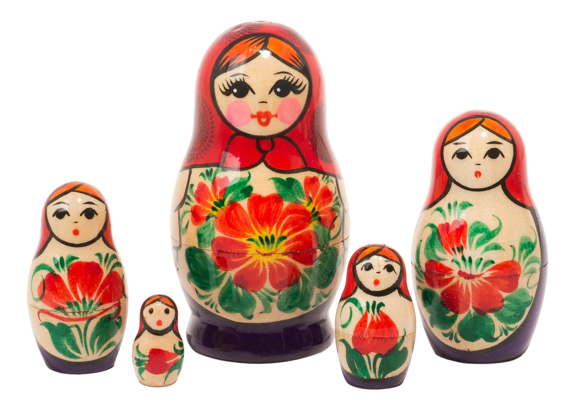 Buy Nolinsk Babushka Doll 5pc./3.5" at GoldenCockerel.com