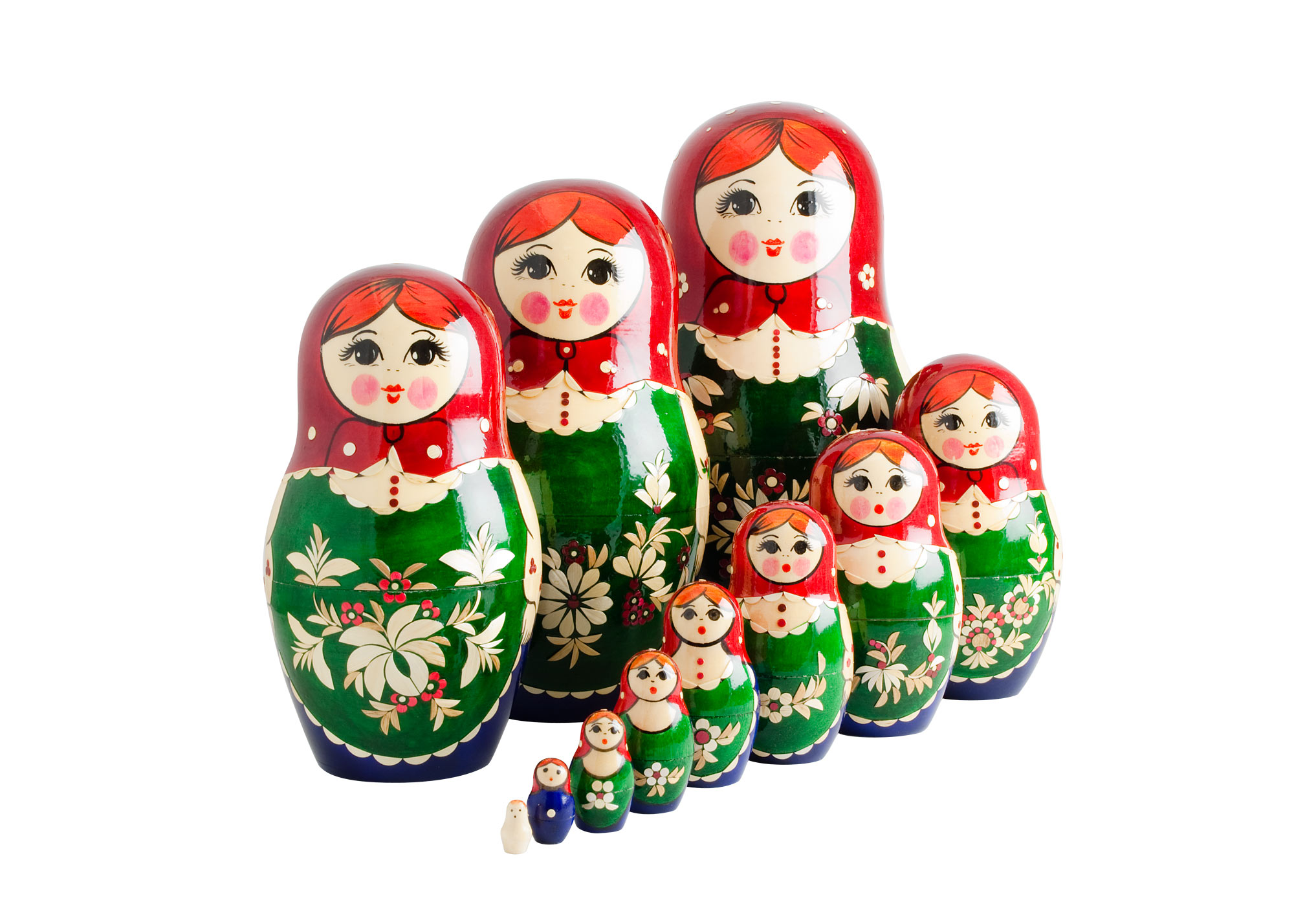 Buy Nolinsk Straw Inlay Doll 12pc./10" at GoldenCockerel.com