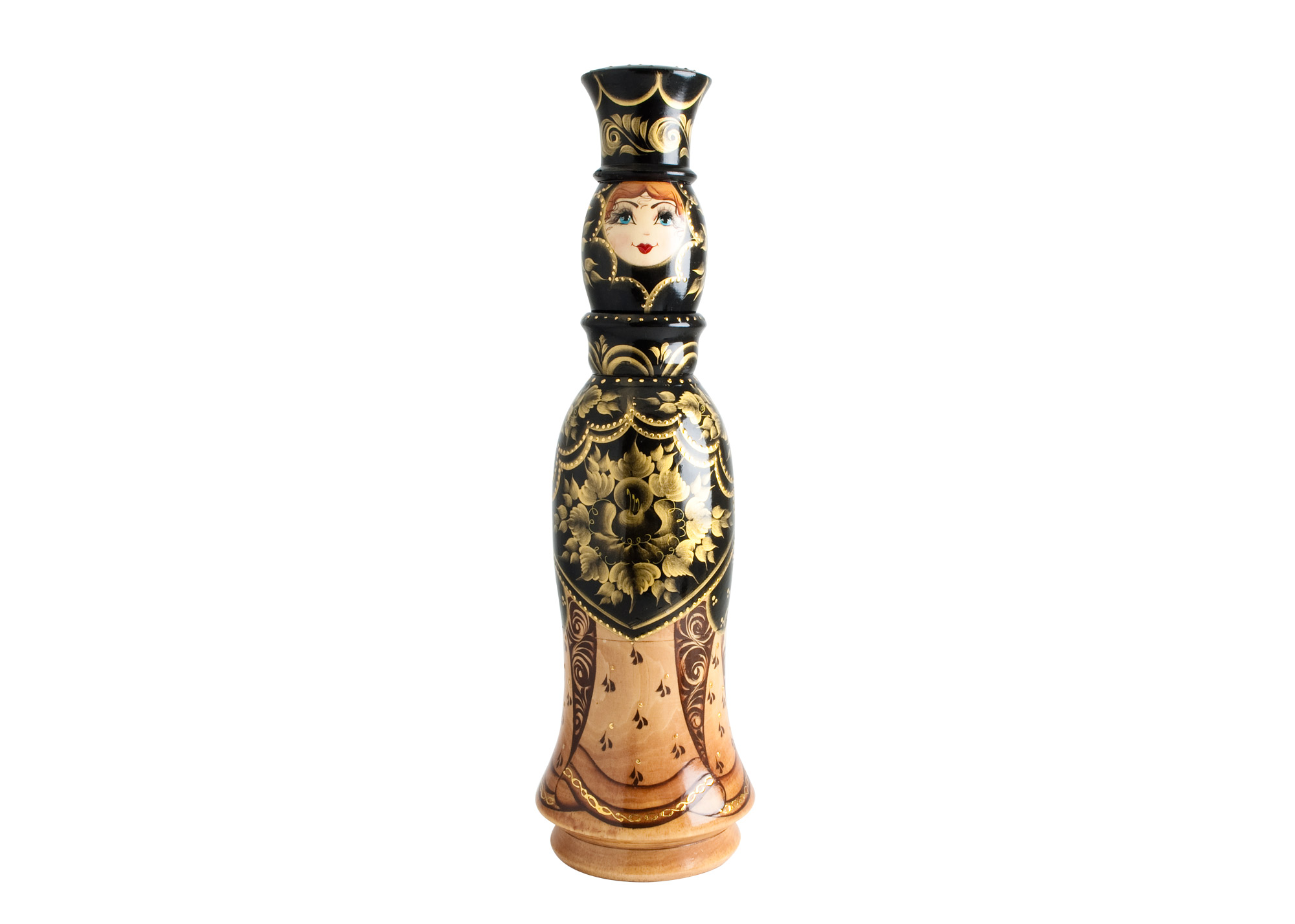 Buy Lady w/ Collar Bottle Holder 16.5" at GoldenCockerel.com