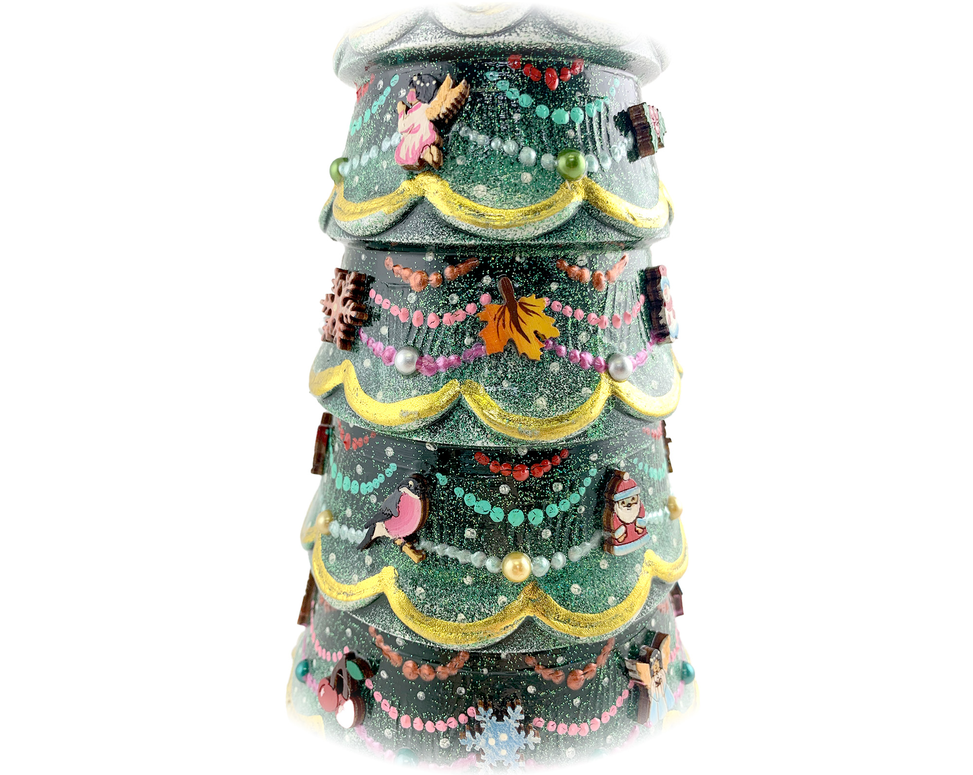 Buy XL Deluxe Christmas Tree with Toys 5pc./13" at GoldenCockerel.com