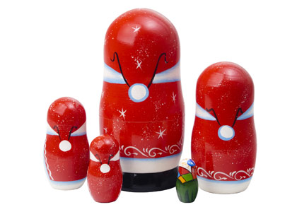 Buy Christmas Moon Doll 5pc./6" at GoldenCockerel.com